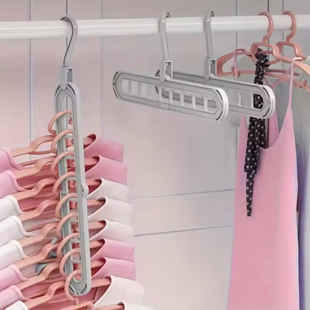 Space Saver Folding Hangers ( Pack Of 3)