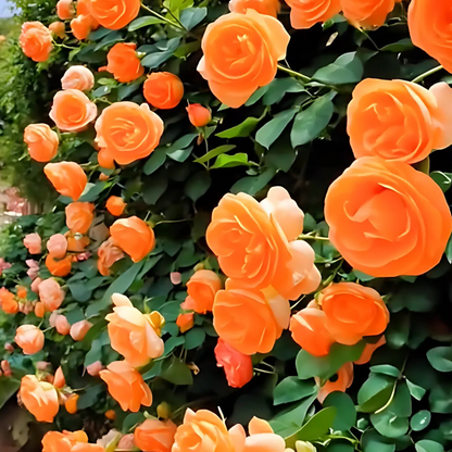 Real Elegant Climbing Rose Flower Seeds - Blooming (UK Imported)