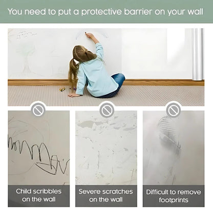 Self- Adhesive Transparent Electrostatic Wall Protection Film Buy 1 Get 1 Free