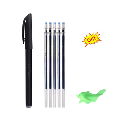 Reusable Handwriting Practice Book 4 BOOKS ,1 PEN, 1 GRIP, 10 REFILL