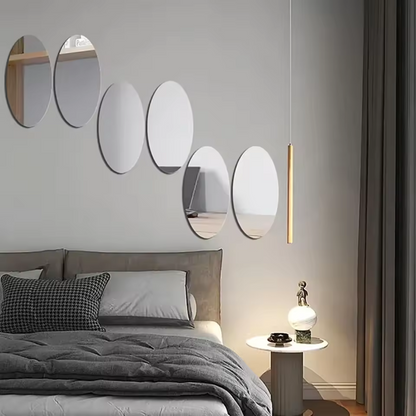 Combo of Oval Shape & Square Shape Mirror (Pack of 2)
