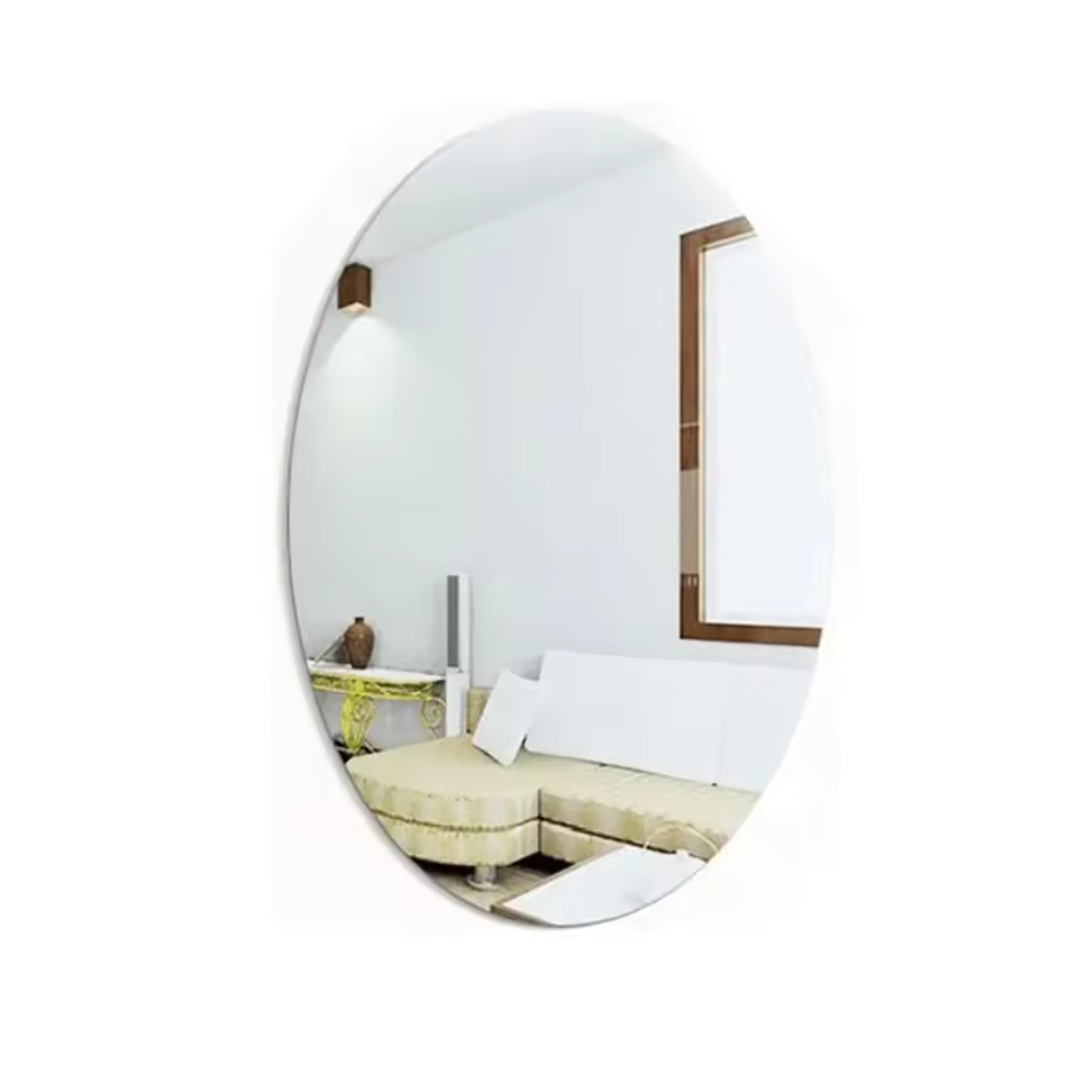 Combo of Oval Shape & Square Shape Mirror (Pack of 2)